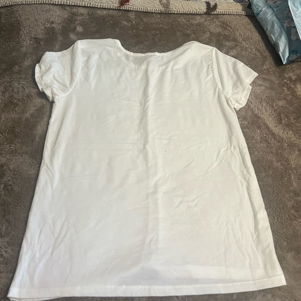 NWOT white tee
